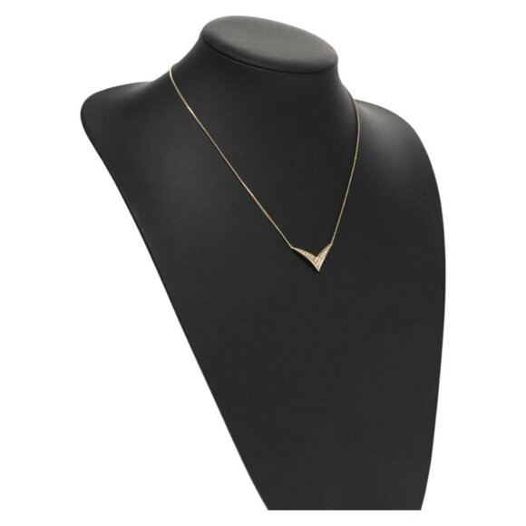 Christian Dior Necklace metal Gold Auth 114142 - Picture 1 of 10
